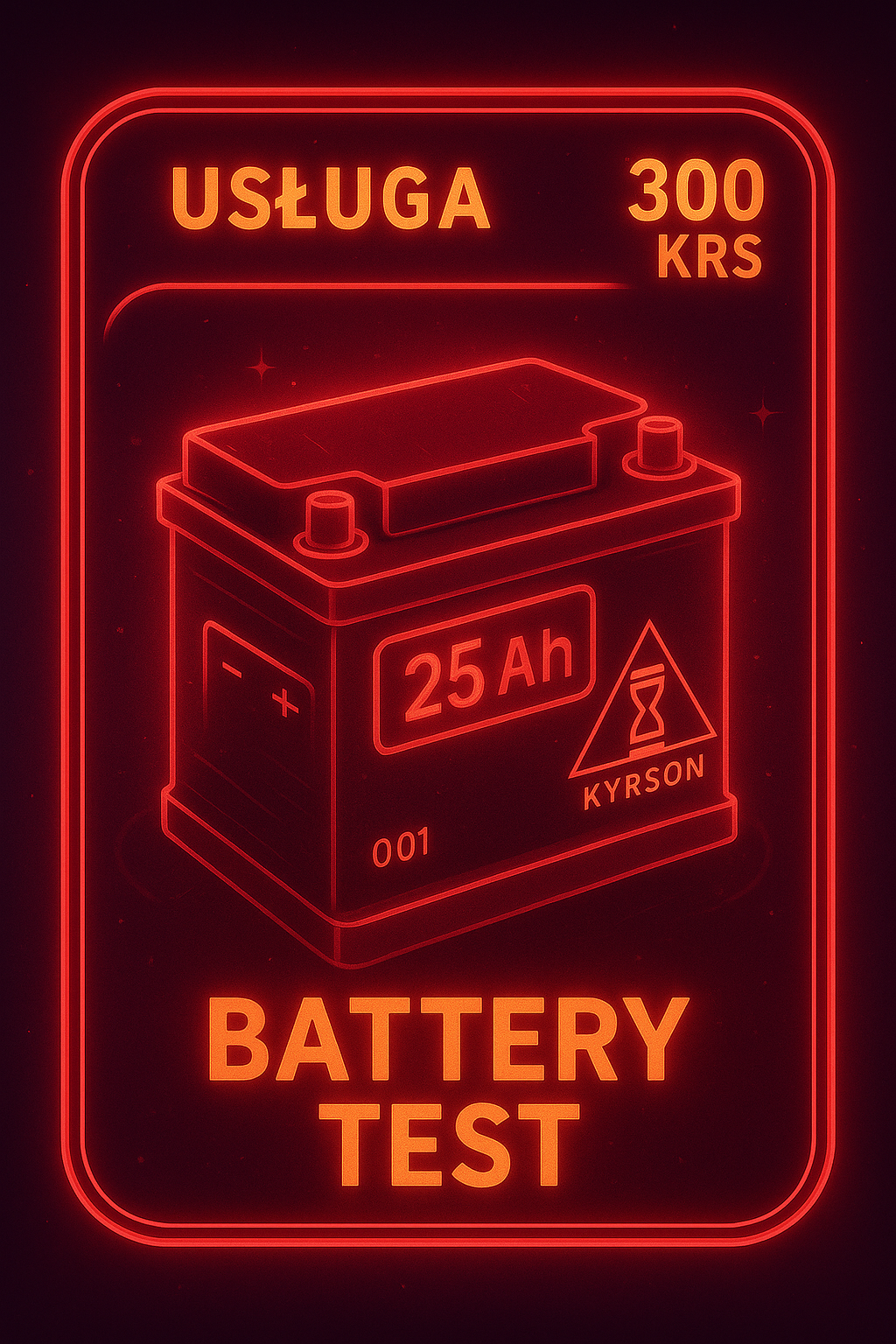Battery Test - pomiar pojemności akumulatora